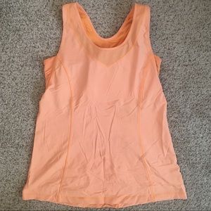 Orange Lululemon tank top